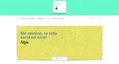 Desktop Screenshot of apm-musicoterapia.com
